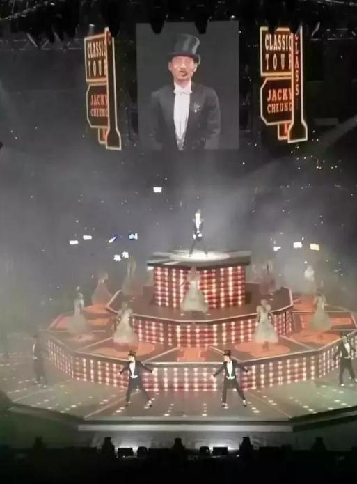 Led舞臺屏助力張學友演唱會 舞美效果極致震撼